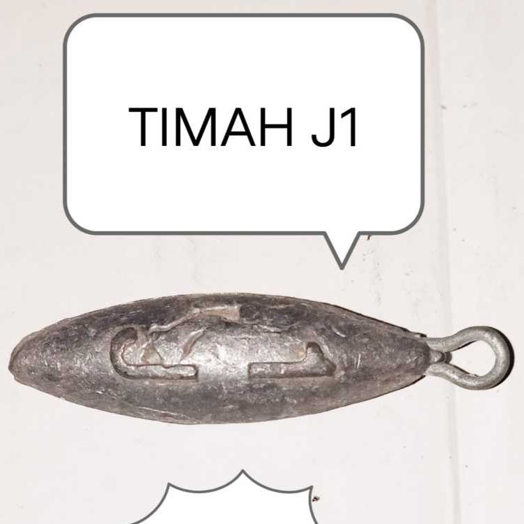 1Kg Timah J1 / Timah Pancing J1 / Timah Jantung