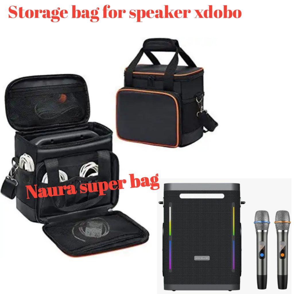 Travel bag for speaker xdobo tas tempat penyimpanan speaker xdobo 300 W speaker bag xdobo