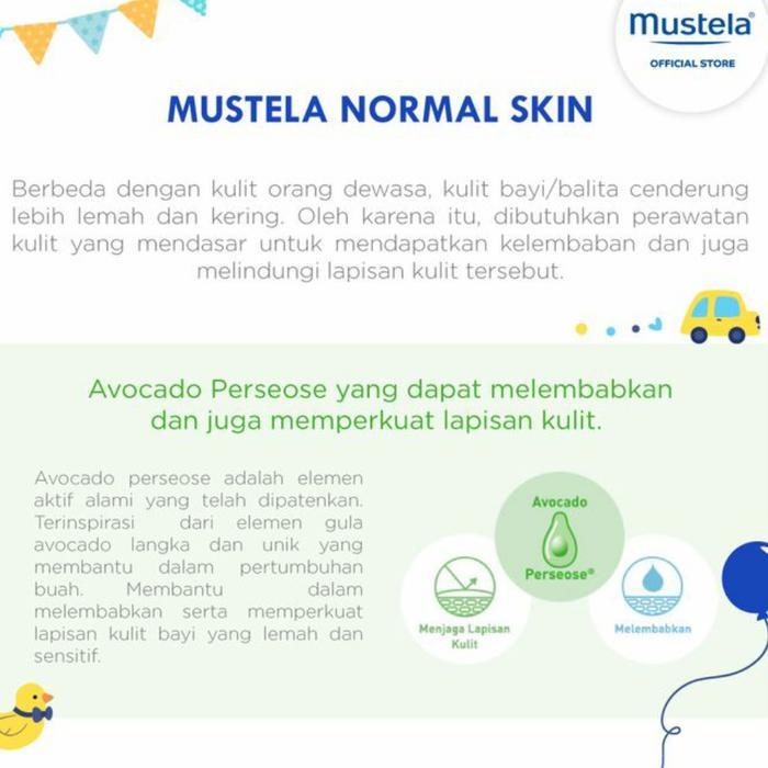 Mustela Hydra Bebe Travel Kit Newborn Starter Set Sabun Bayi Barrier Cream Facial Cream 50Ml Body