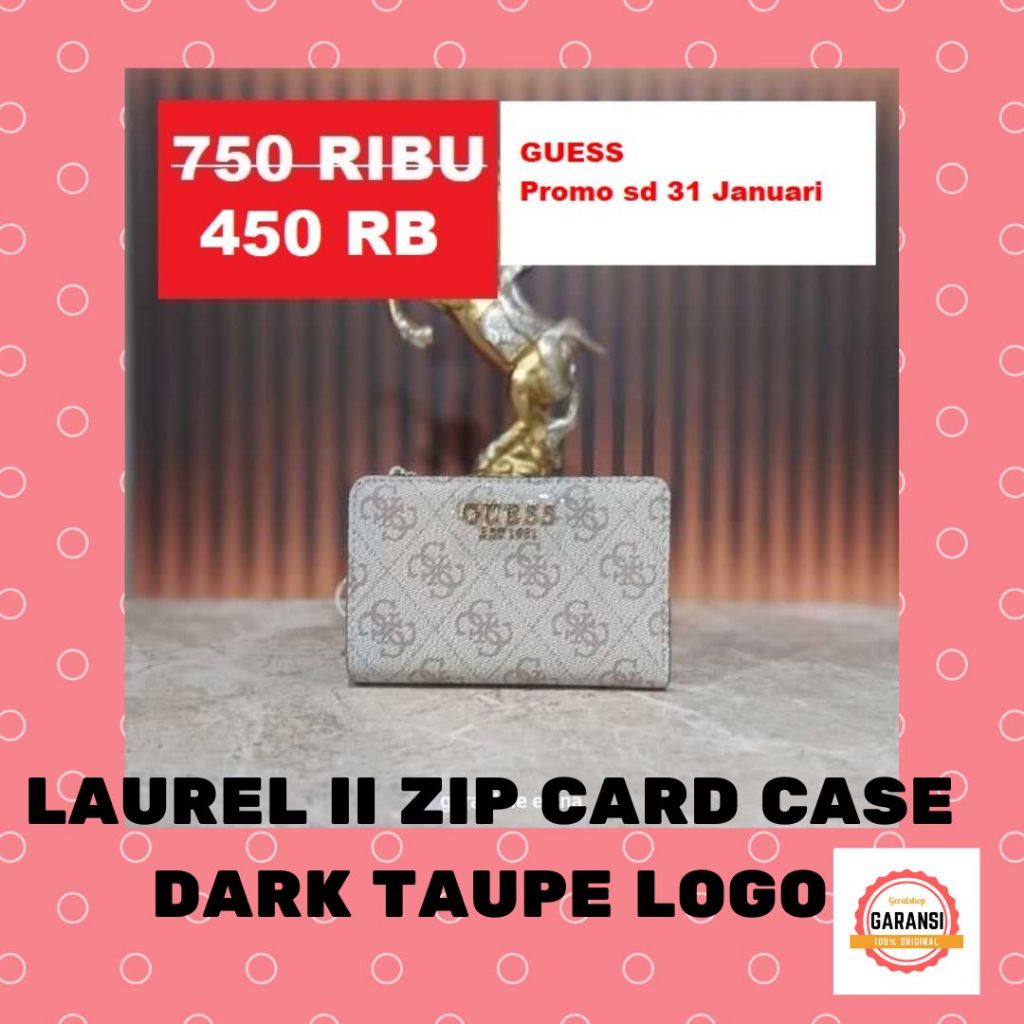 Dompet guess sale LAUREL II wallet 100% original store