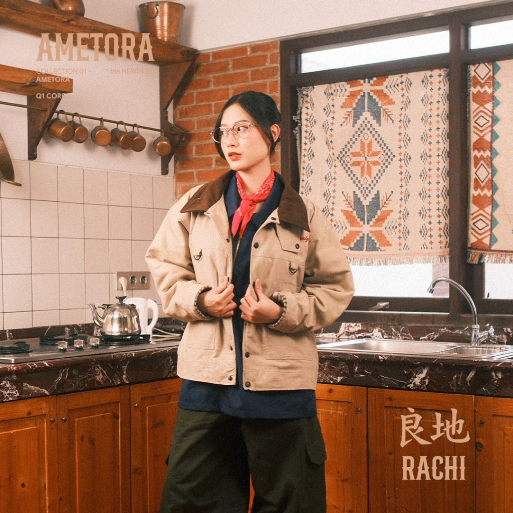 CLUB of 1986 RACHI Workwear Vintage Oversize Jacket