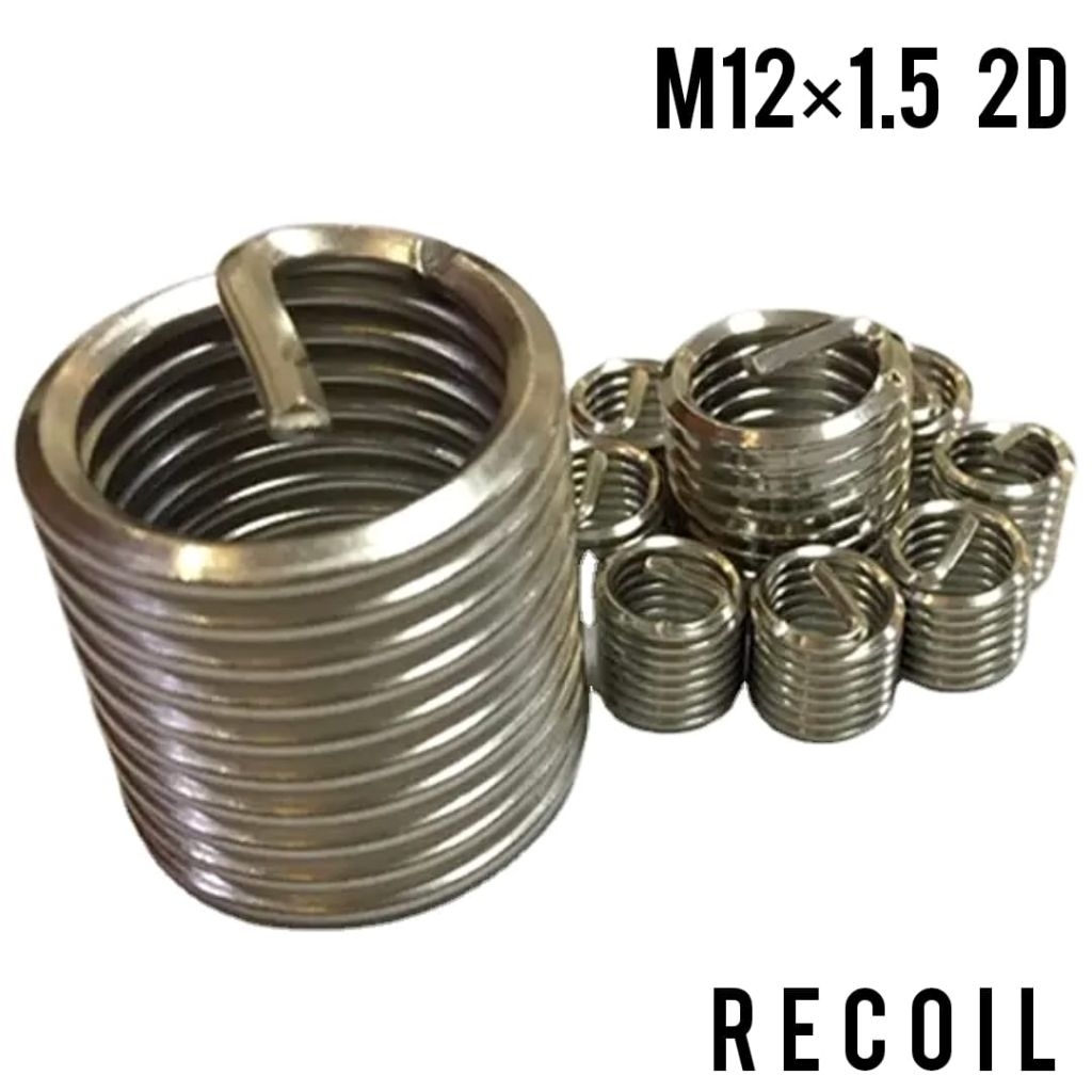 Recoil drat baut 17. M12 × 1.5 2D repairt drat alat perbaikan drat slek rusak