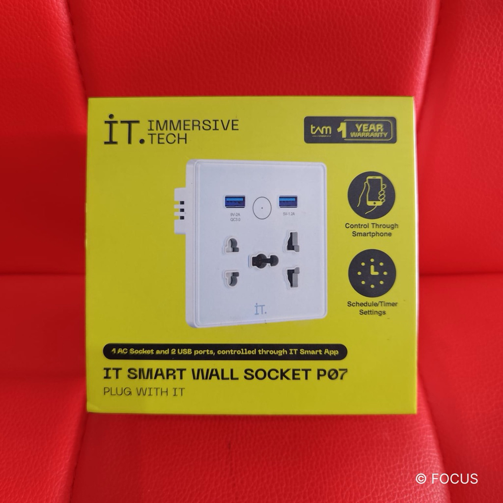 IT SMART WALL SOCKET P07 ORIGINAL IMMERSIVE TECH GARANSI RESMI TAM