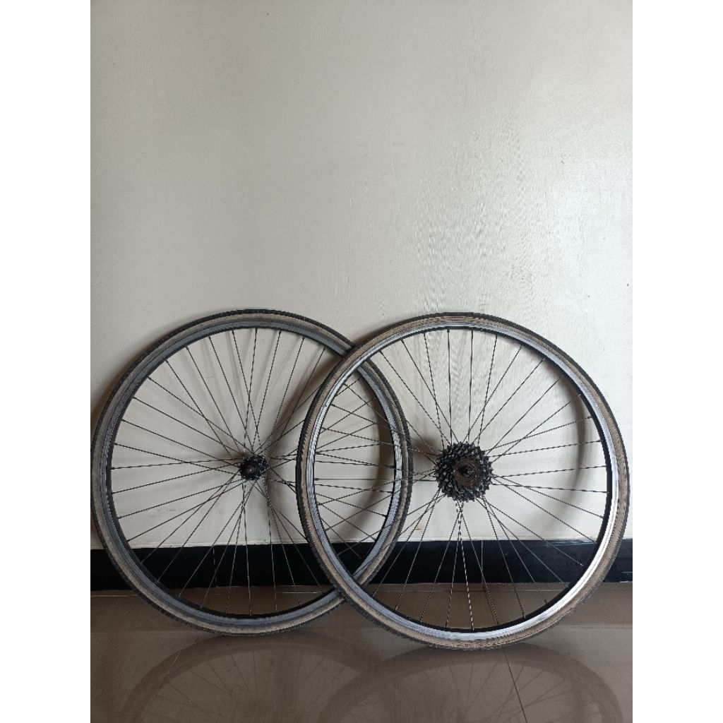 whellset sepeda vleg sepeda roda sepeda ukuran 26 layak pakai copotan phonik
