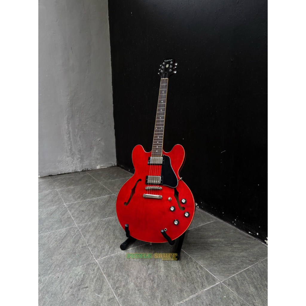 EPIPHONE ES-335 CHERRY | GITAR EPIPHONE ES335 | GITAR EPIPHONE BY GIBSON ES 335 CHERRY