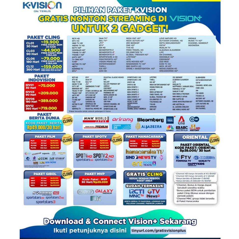 Paket Gibol K-Vision 30 [GIBOL01]