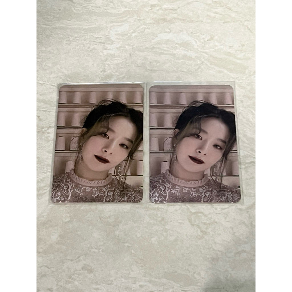 seulgi reve festival finale official photocard