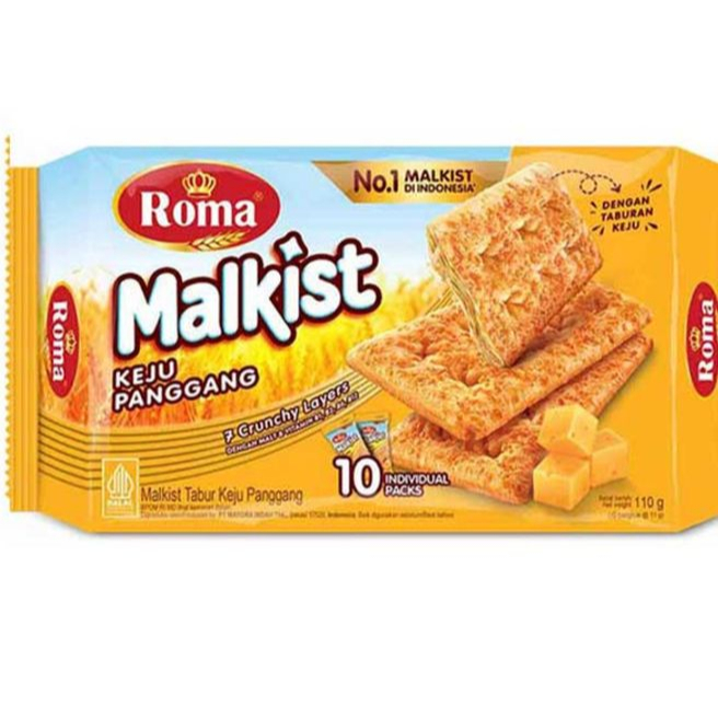 ROMA MALKIST KEJU TABUR 132 GR - BISKUIT