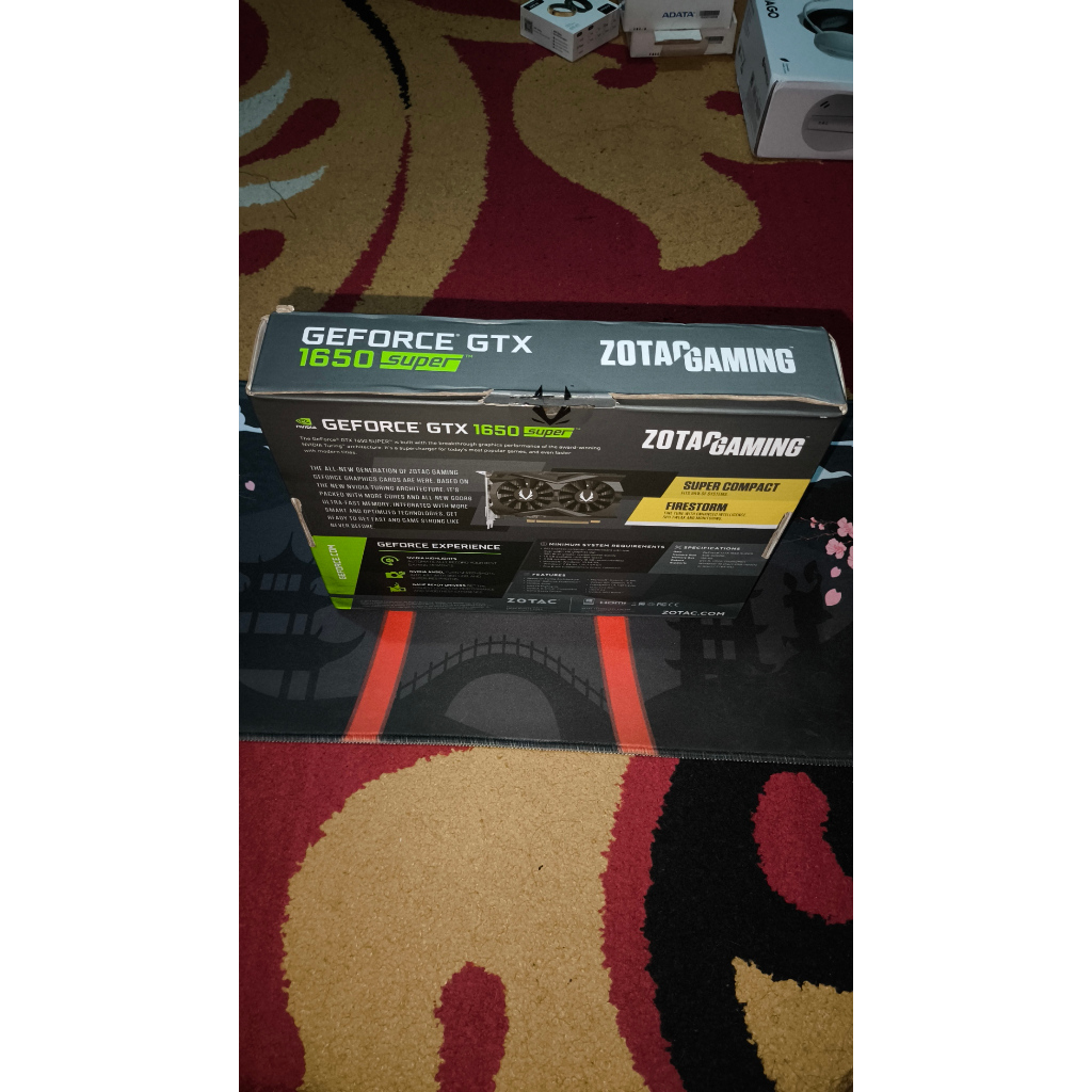 Zotac GTX 1650 SUPER 4GB DDR6 Dual Fan - Bekas Upgrade Mulus