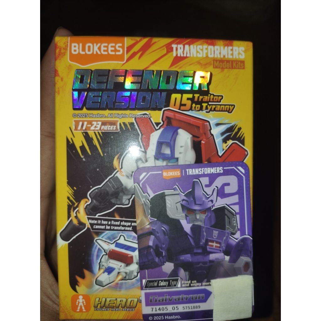 Blokees  galaxy defender 05 Secret Galvatron