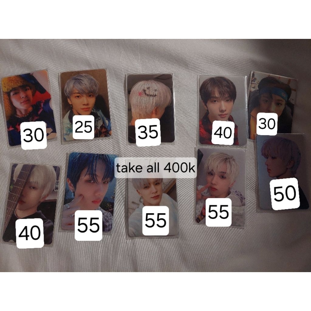 Photocard official jeno jisung jaemin nct dream mfal glimo ridin pc murah glitch mode ISTJ broken me