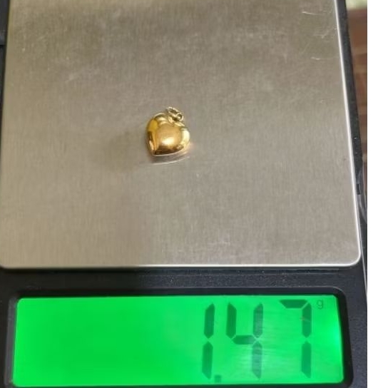 liontin love kadar 700 emas 22k harga disc