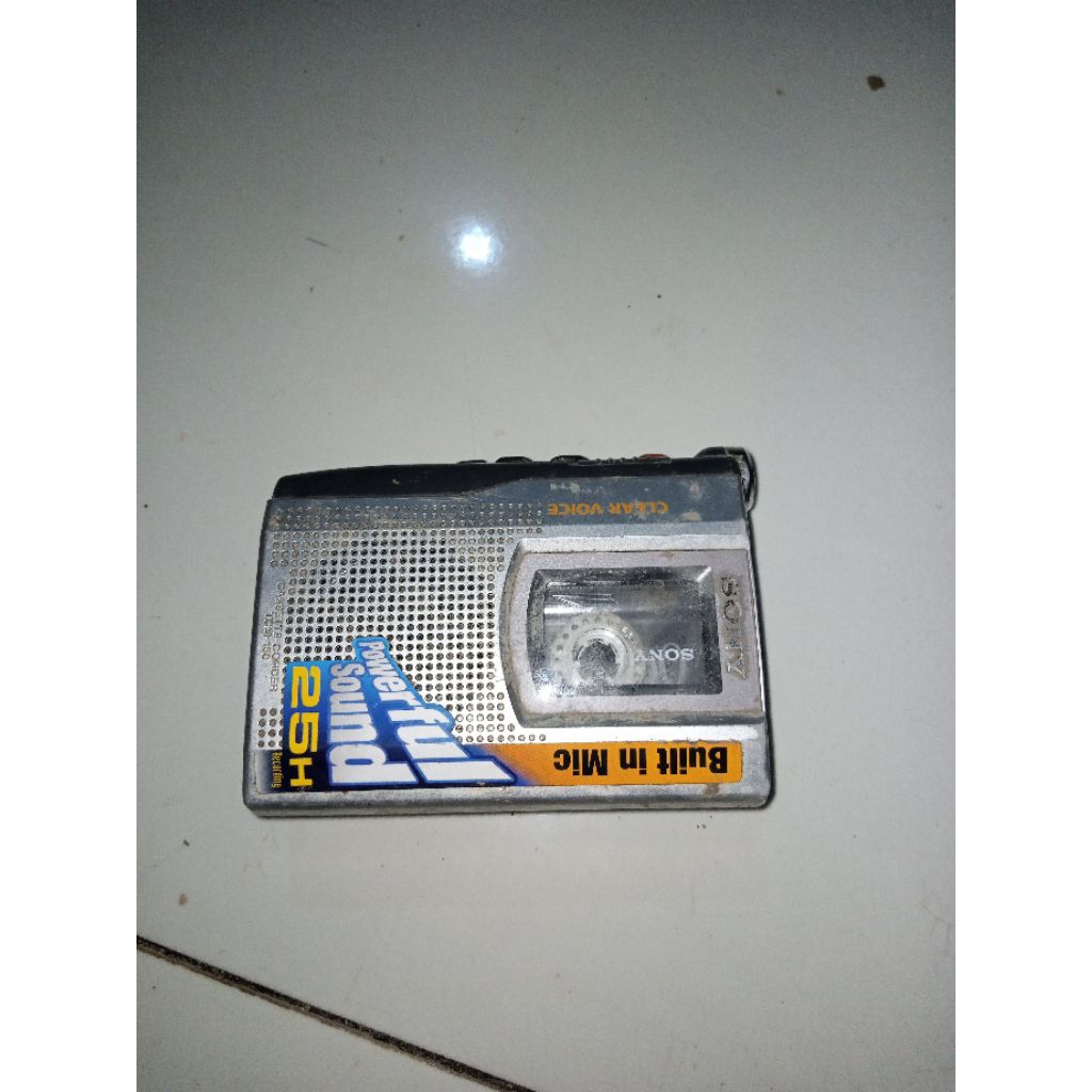 walkman Sony tcm 150 gambling belum di tes