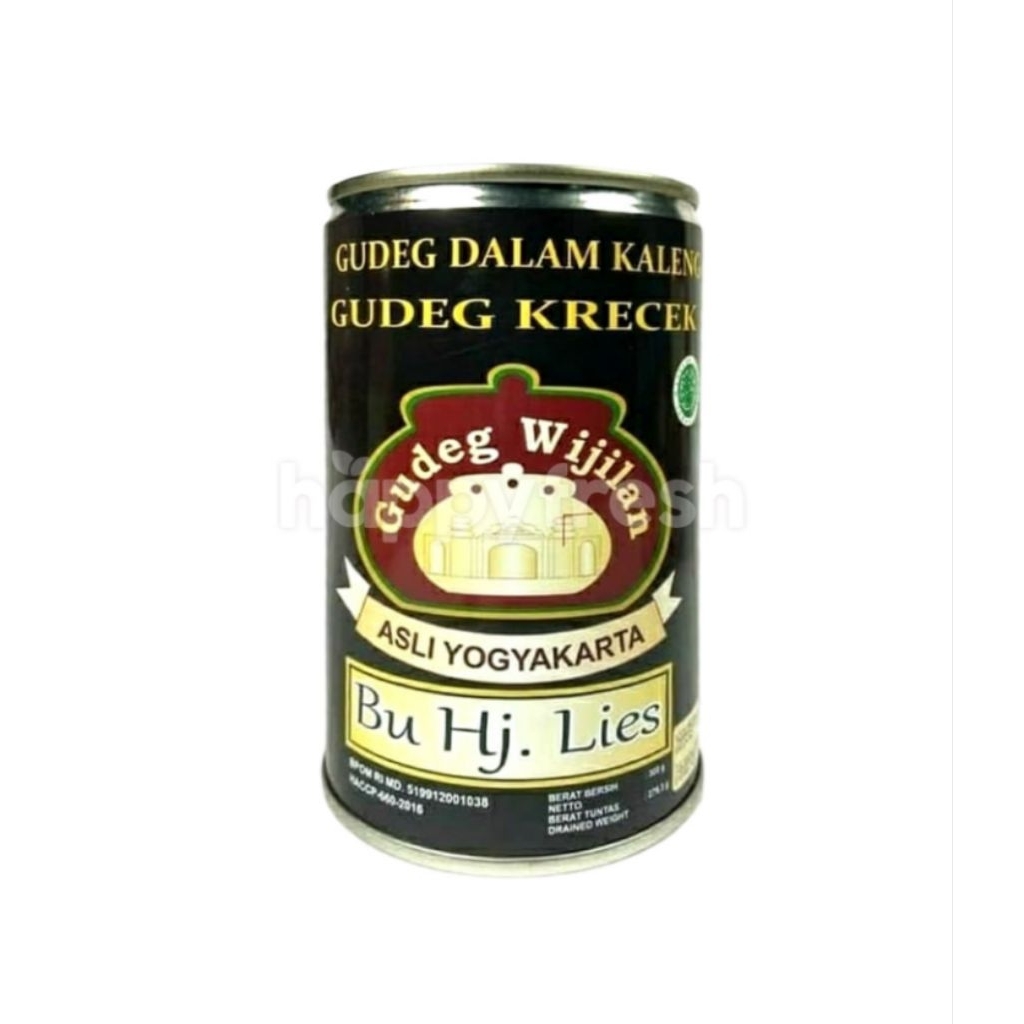 Bu Lies Gudeg Krecek Kaleng 300 g