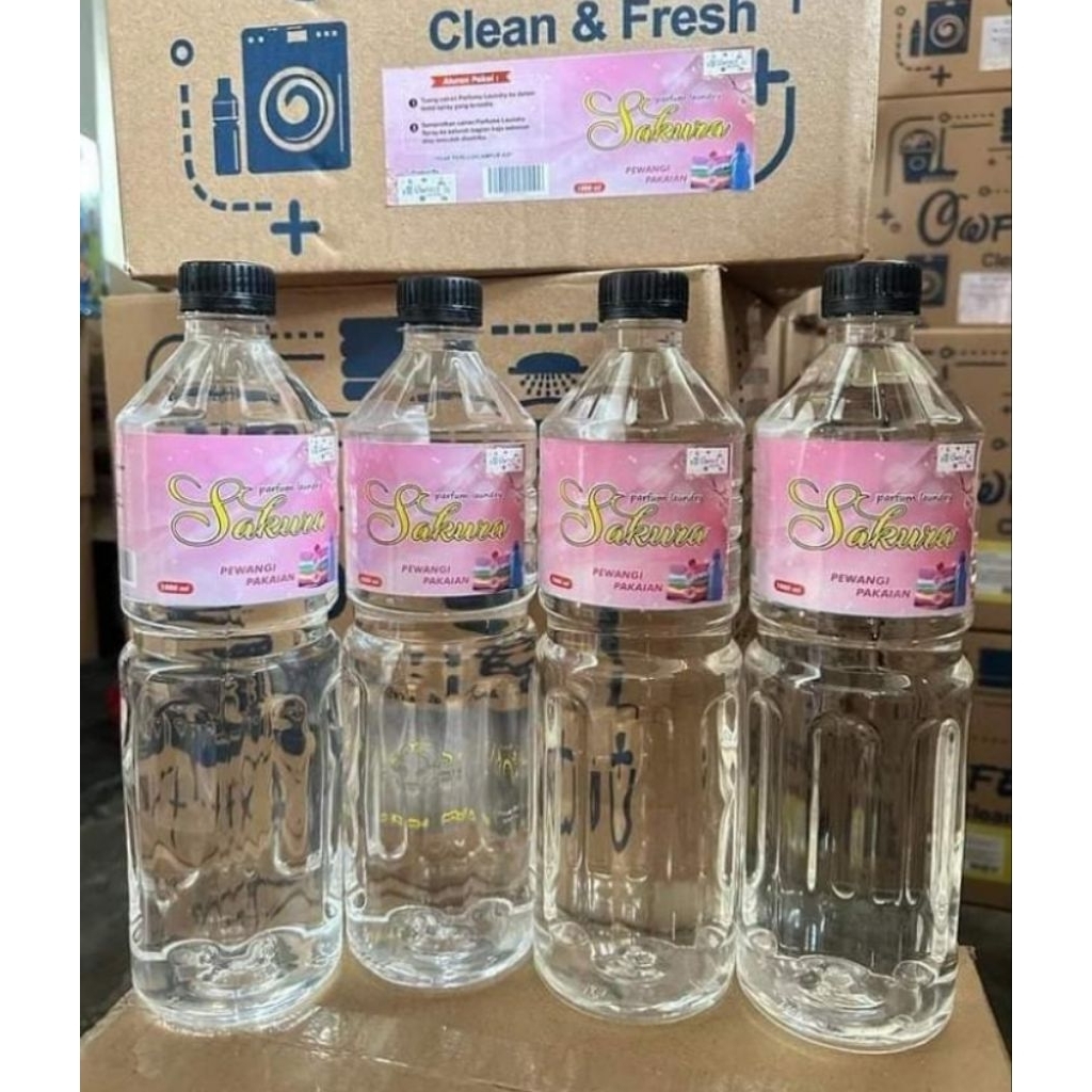 1 Liter Parfum Laundry OWFECT - Aroma Black Amaze, Wangi Tahan Lama, Anti Bakteri