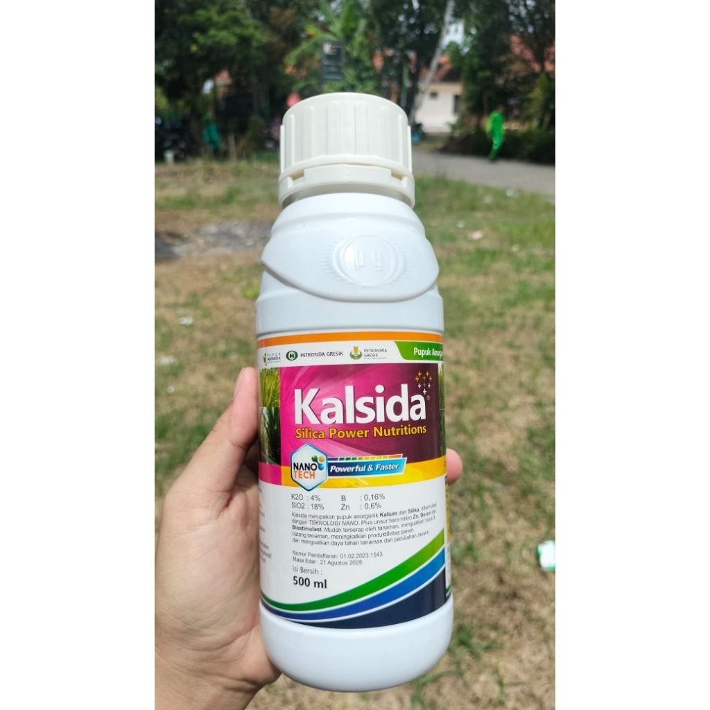 PUPUK KALSIDA NITRISI KALIUM DAN SILIKA ORGANI TEKNOLOGI NANO PETROSIDA 500 ML