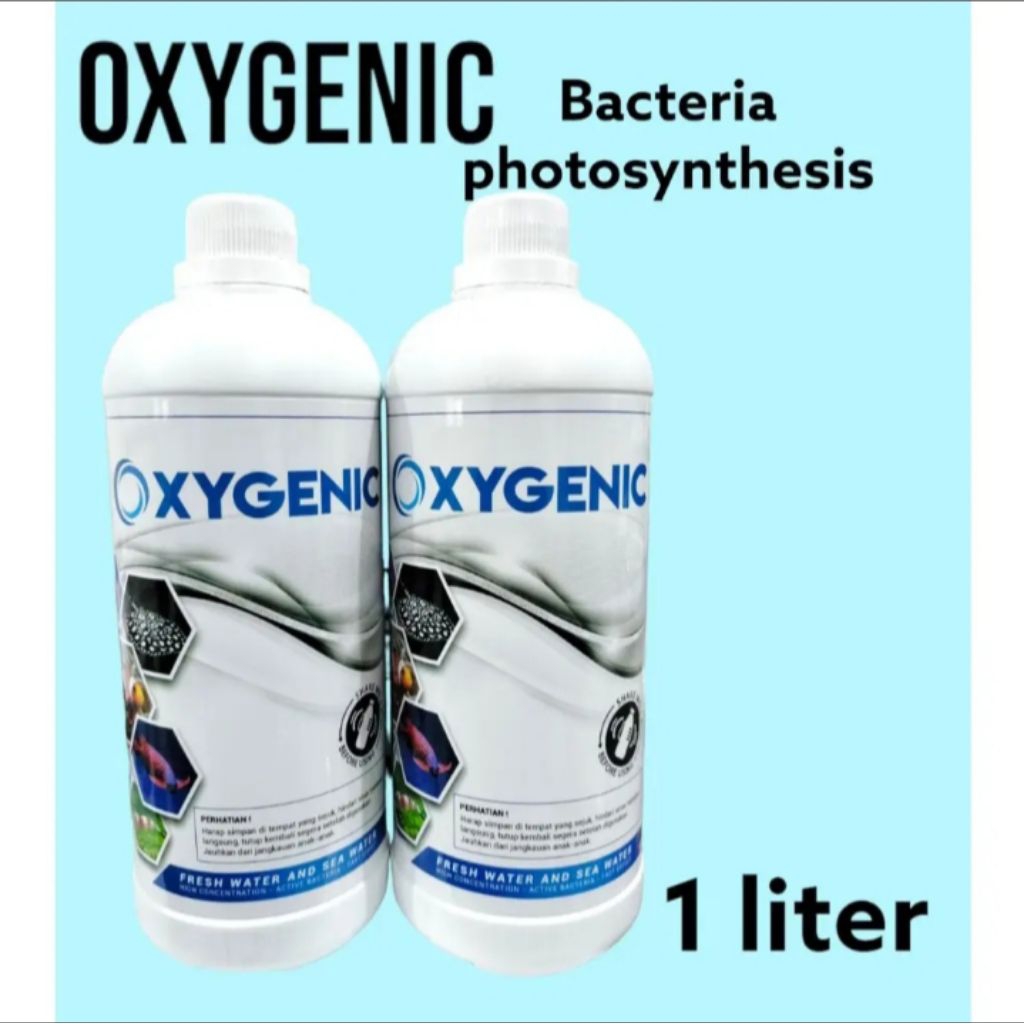 Oxygenic Probiotik 1 Liter Bakteri Fotosintesis untuk Kolam Akuarium Aquascape Meningkatkan Kualitas