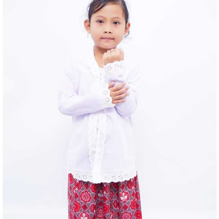 BAJU SETELAN KEBAYA ANAK PEREMPUAN  SERAGAM ANAK SEKOLAH TK DAN SD KHAS SUNDA