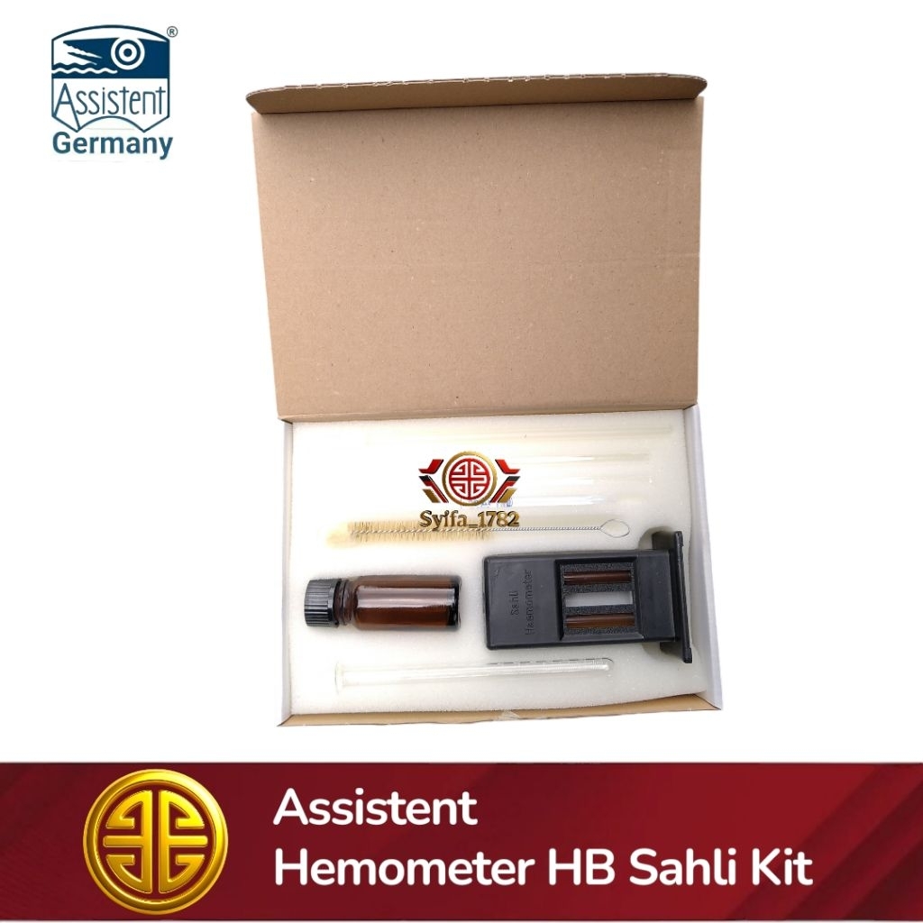 Assistent Hemometer Hb Sahli Kit laboratorium support