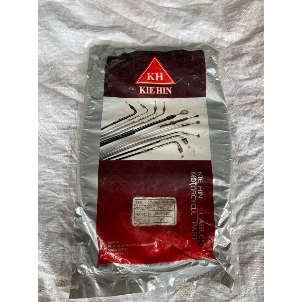 Kabel rem vario 110 karbu vario karbu