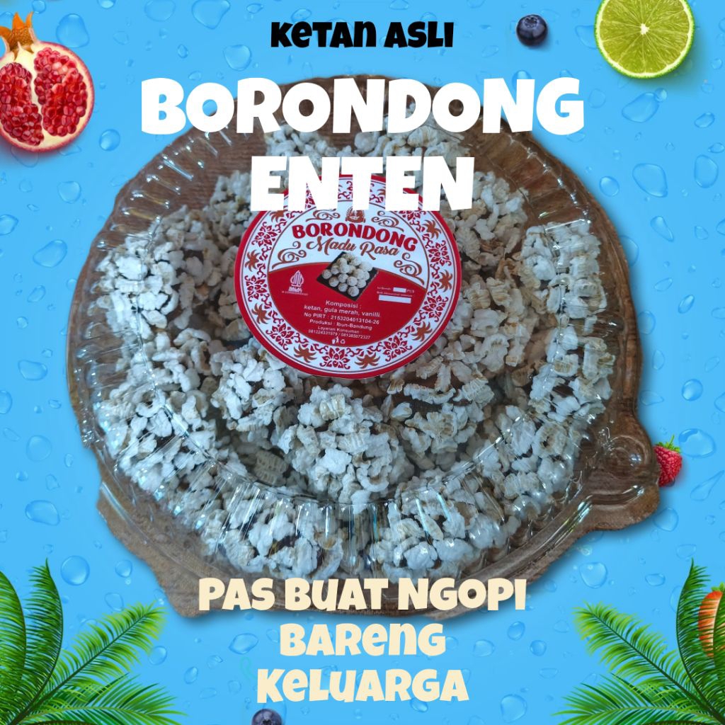BORONDONG ENTEN MAKANAN TRADISIONAL