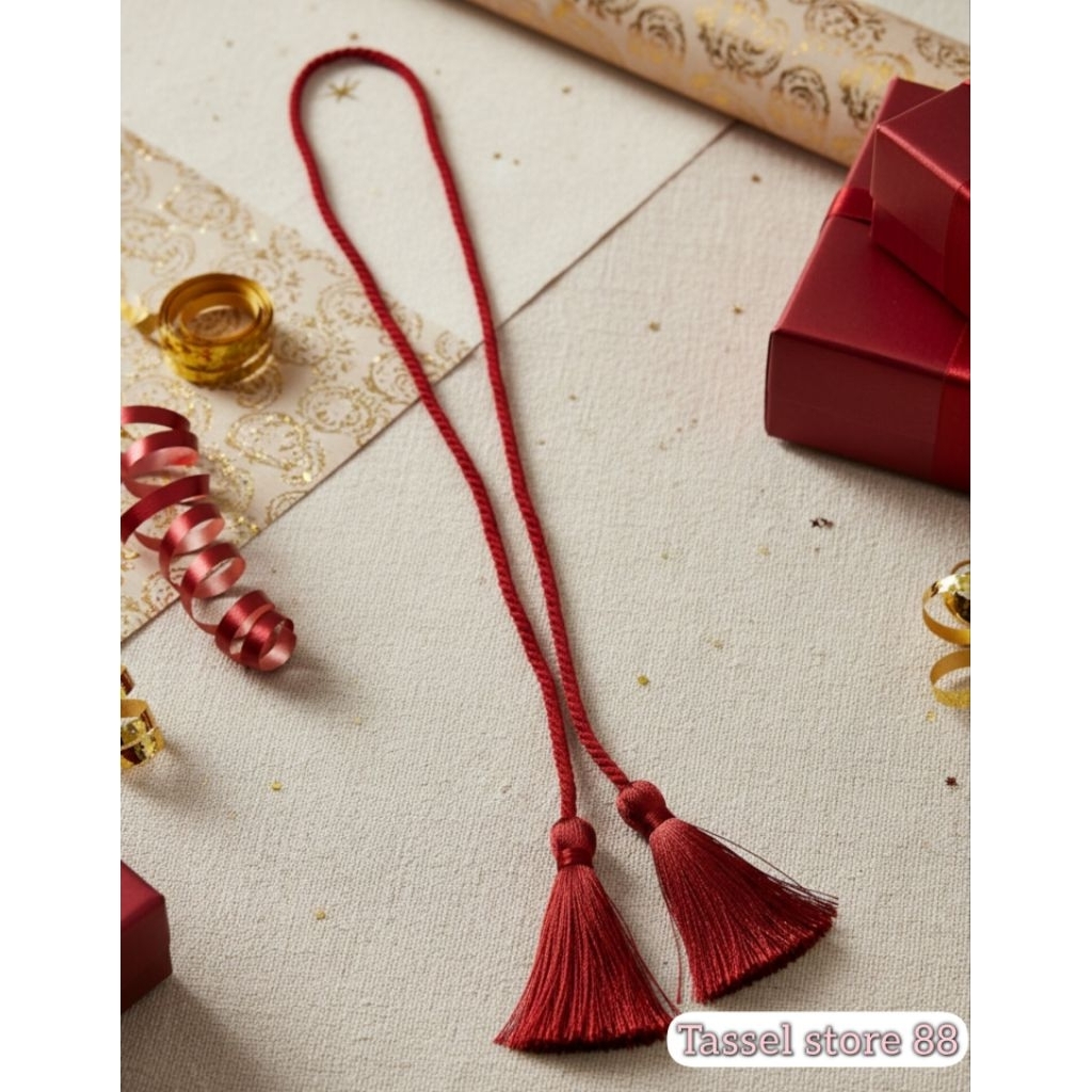 Tali hampers Rumbai tassel | tassel hiasan hampers | pita hampers | hampers lebaran | hampers box