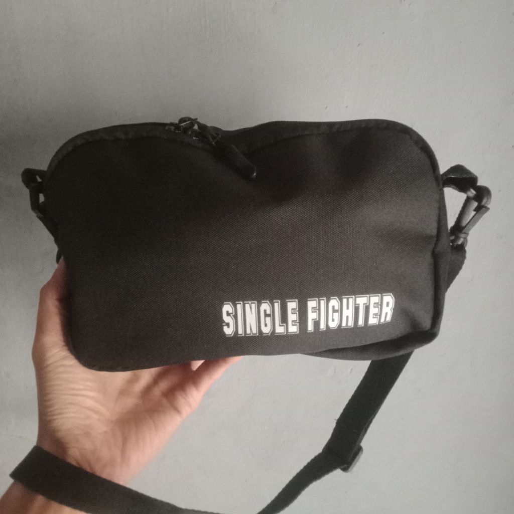 Tas Selempang Cowok Model Casual - Sling Bag Keren - Tas Bahu Anti Air