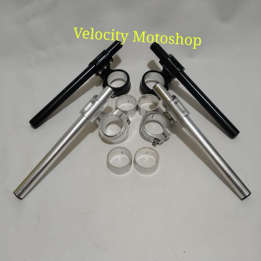 stang jepit full cnc original Ride it diameter 51,48,45 mm for usd upside down nui mgv ride it moto 