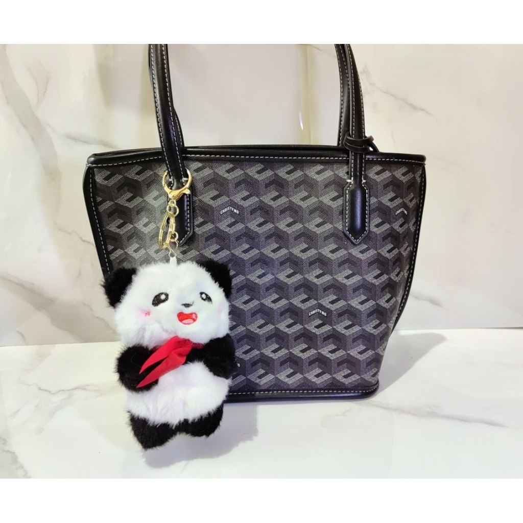 Gantungan tas Boneka Panda  | Gantungan kunci | Boneka bulu halus | Boneka tas panda | keychain | ke
