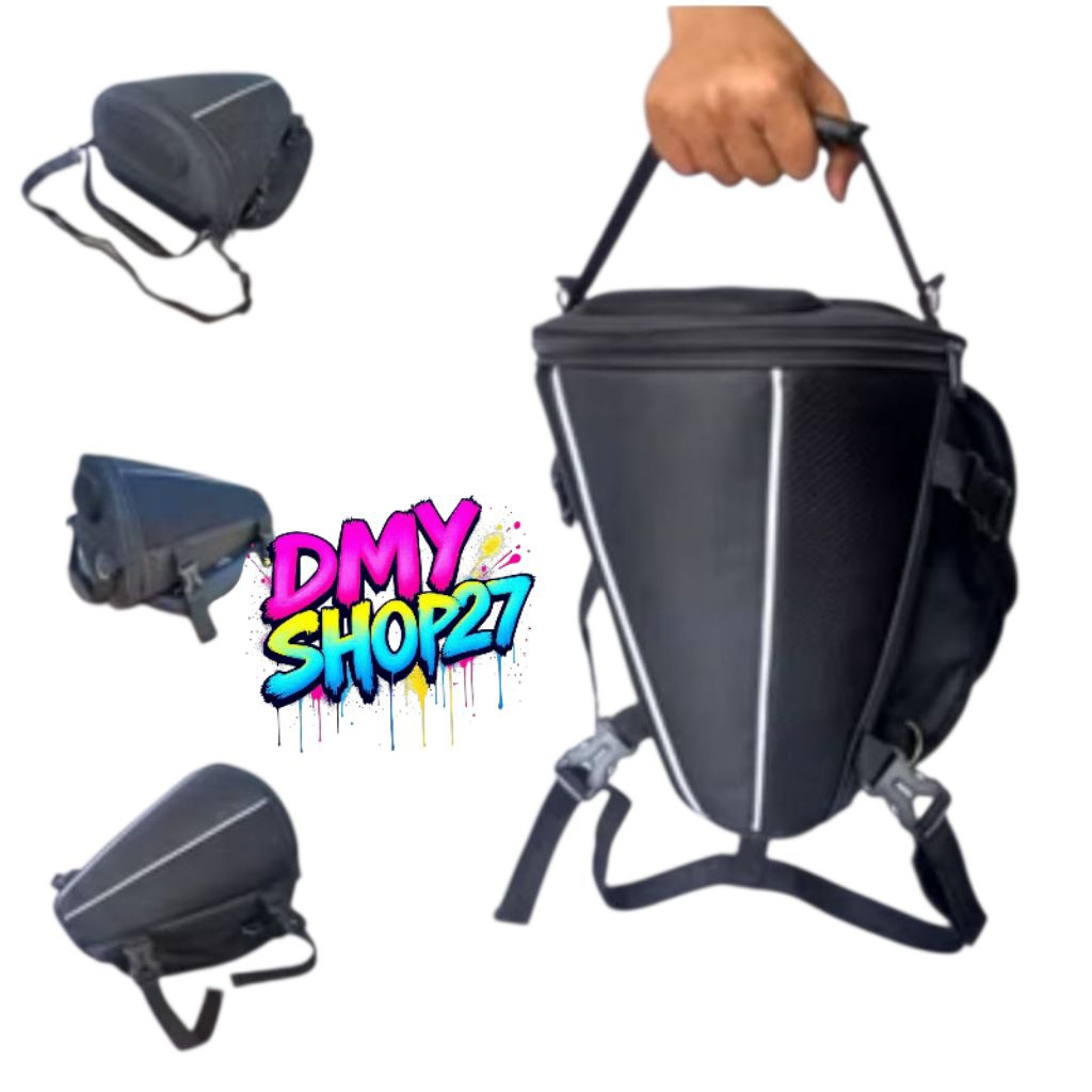 Tas talibag tas jok motor touring harian tas jok belakang motor harian touring
