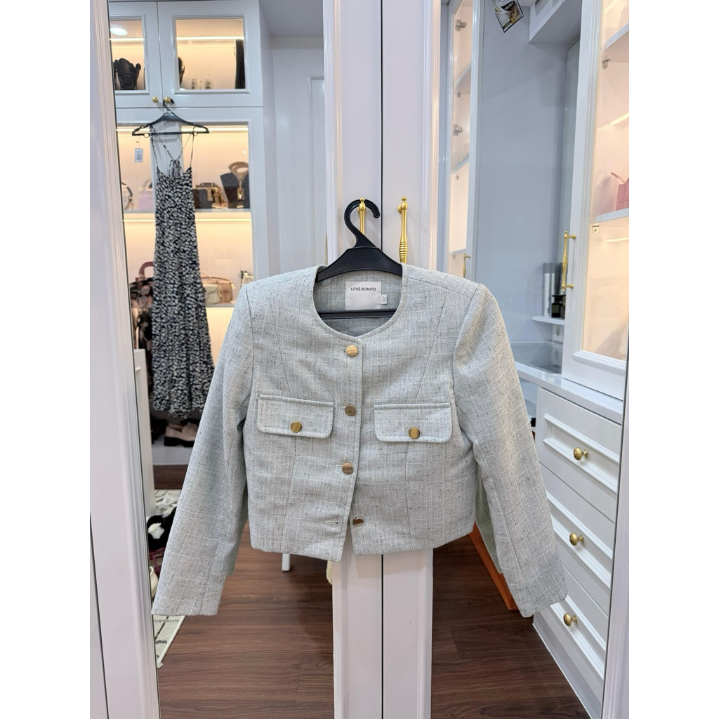 Arden Tweed Jacket - Love Bonito
