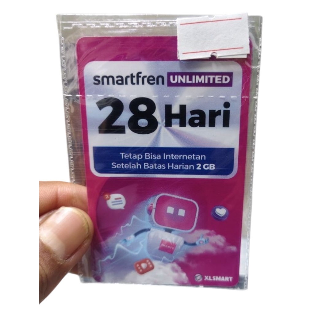 Voucher Smartfren Unlimited 28 14 7 3 Hari 1GB 2GB 2.5GB 6GB 4GB 10GB 4GB 18GB Kuota Harian