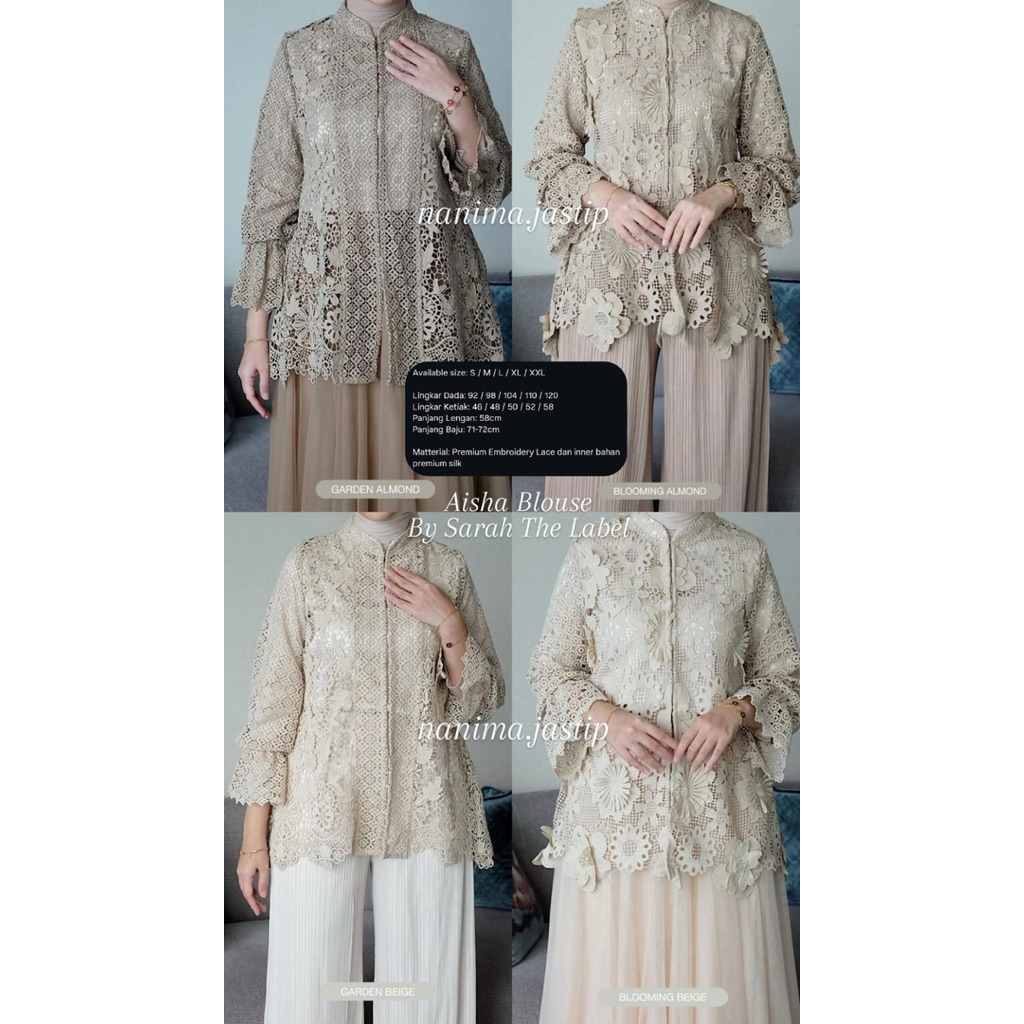 AISHA BLOUSE SATAH THE LABEL ARSYILA DRESS AMEENA OUTER VALERIE DRESS SARAH THE LABEL KAYLA DRESS AN