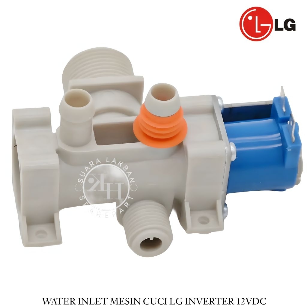 WATER INLET 12VDC LG INVERTER / KATUP AIR MASUK MESIN CUCI LG