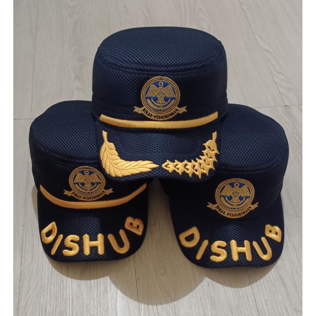 Topi Dishub komando biru dongker (bd)