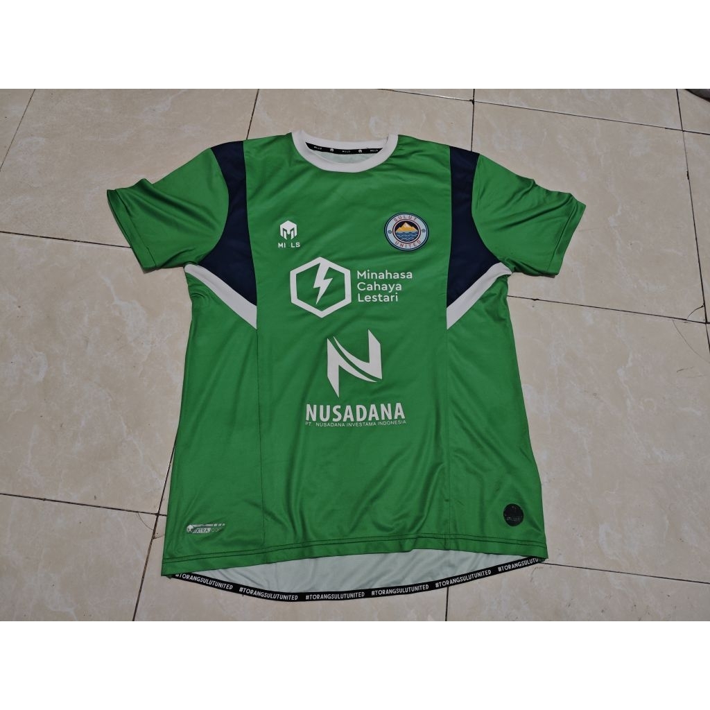 Jersey Mills Sulut United Player Issue Original Size L Jersey Mills Player Issue Murah Jersey Mills 