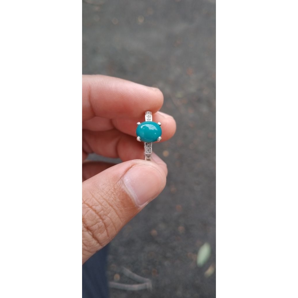 natural bacan doko majiko ring perak