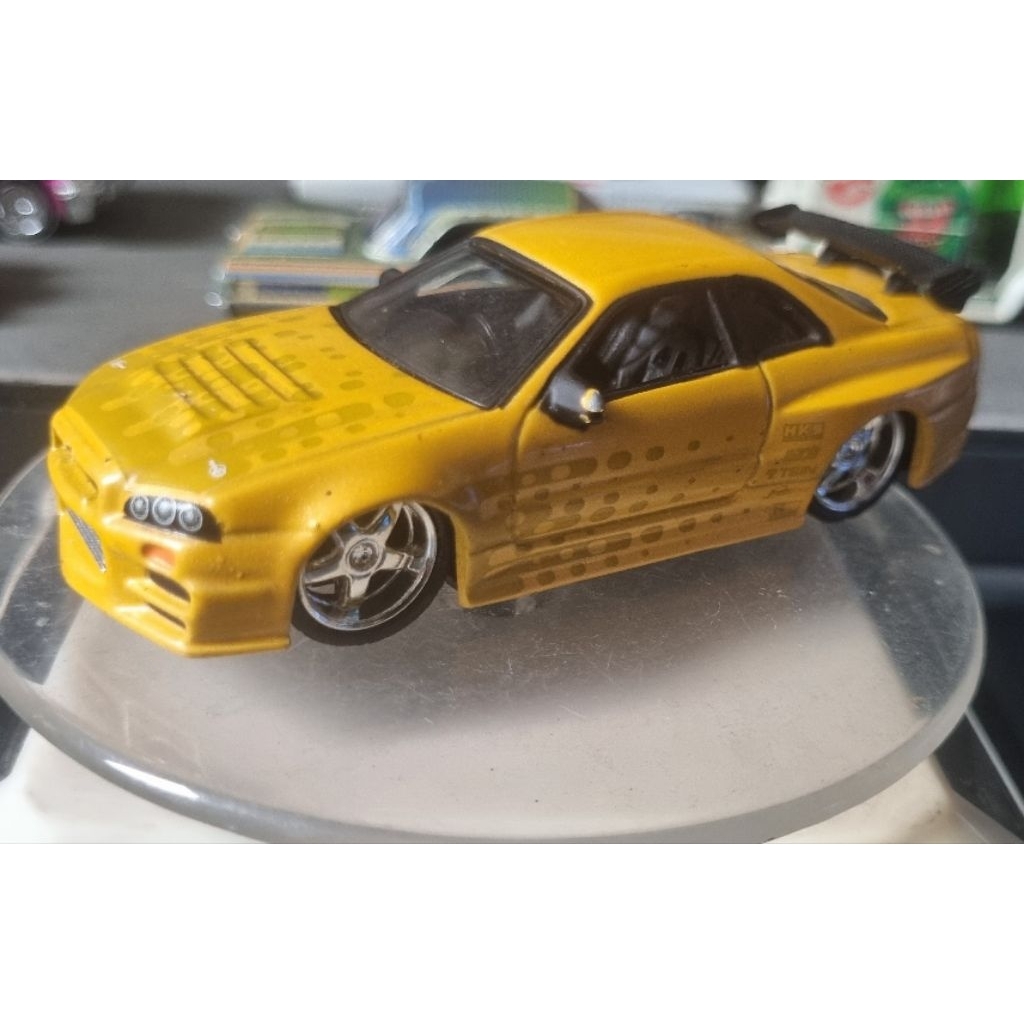 Jada skala 64 JDM Nissan Skyline R34