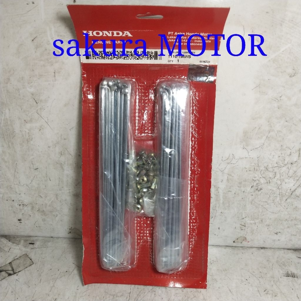 JARI JARI DEPAN GL PRO/MEGA PRO VELG RING 18 ORIGINAL HONDA 1110-196NS