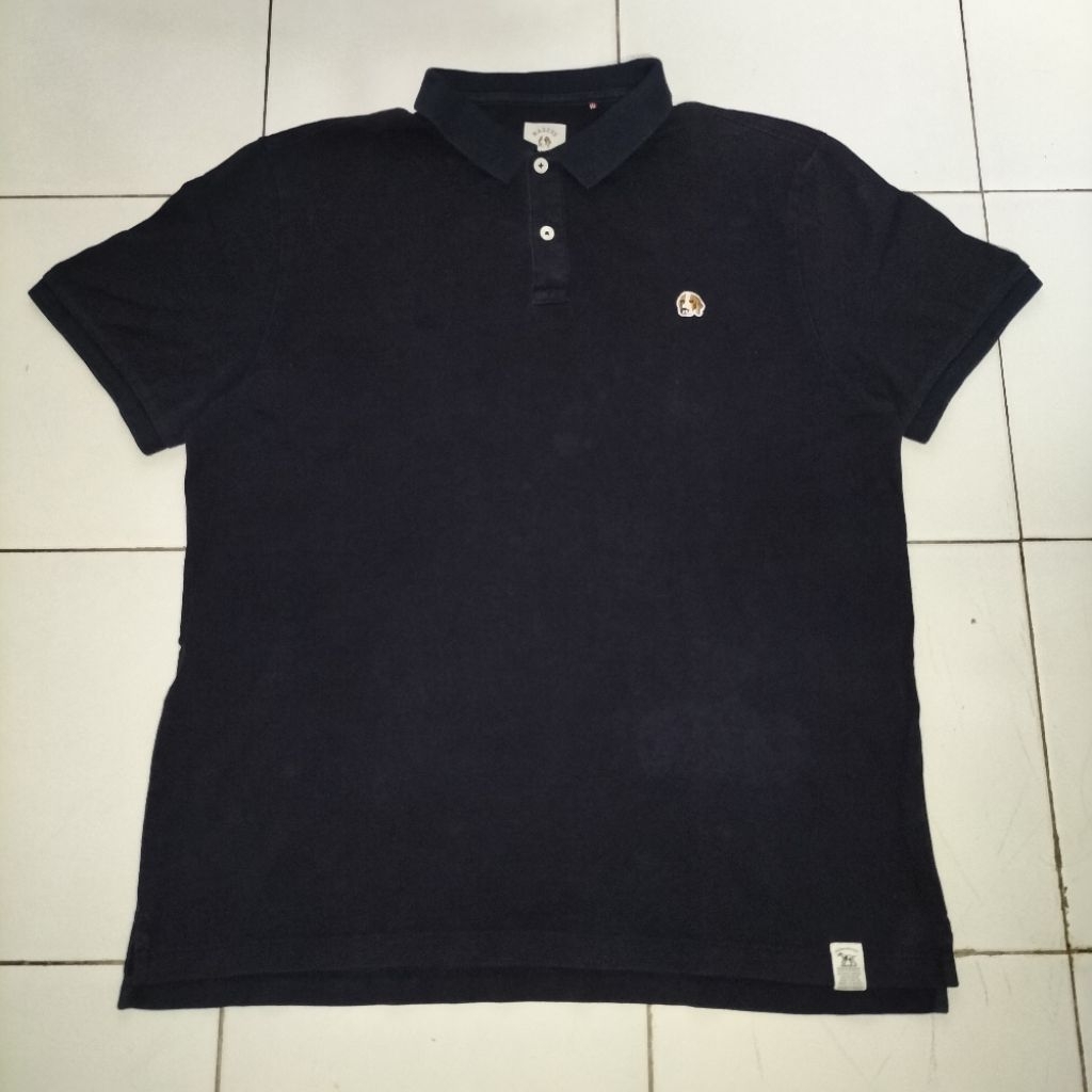 771. POLO SHIRT KAOS HAZZYS  Size L   P73   LD118