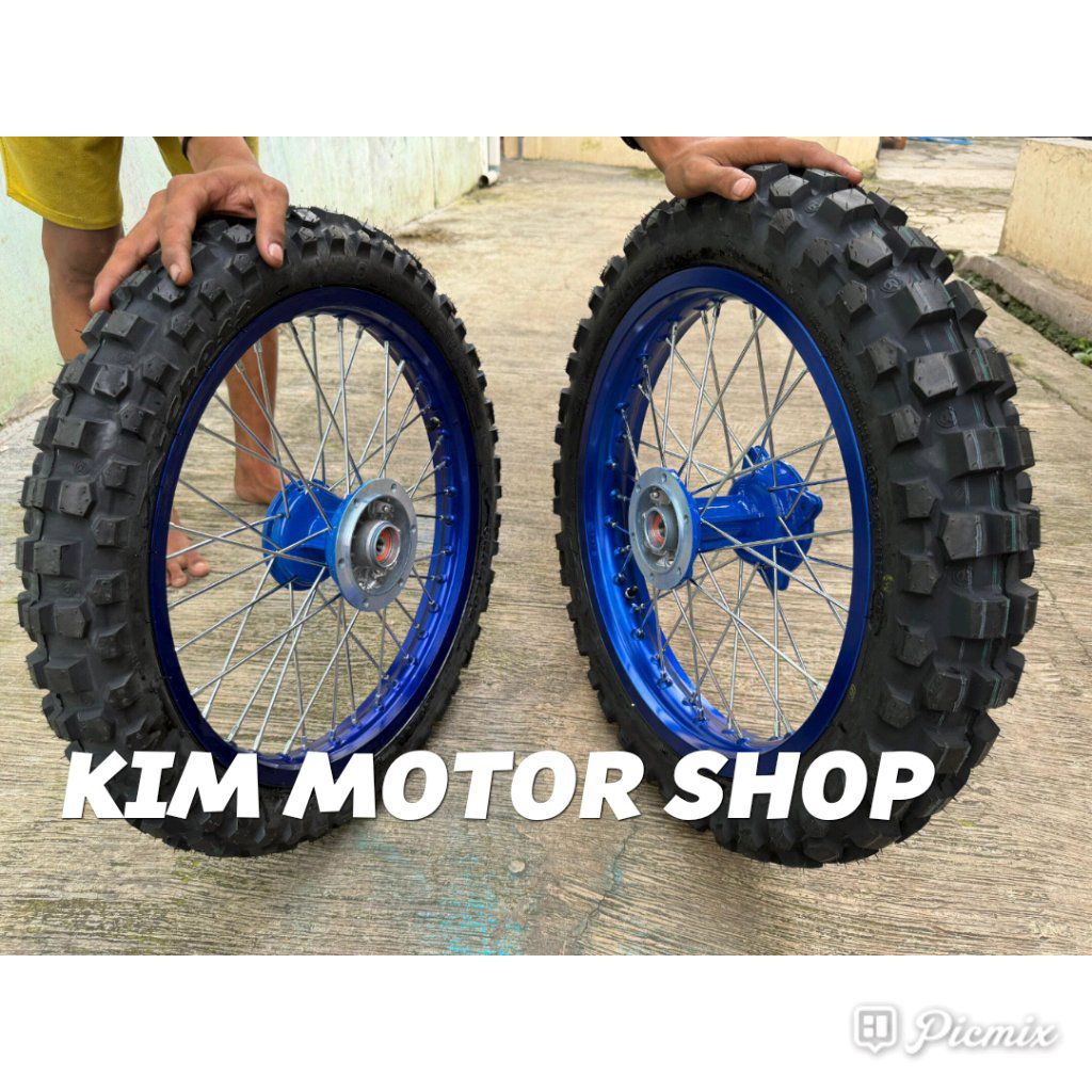 Velg Trail Klx Ring 17.  Trail Ring17. Klx150 D trcaker150 Tromol Model Original Kawasaki