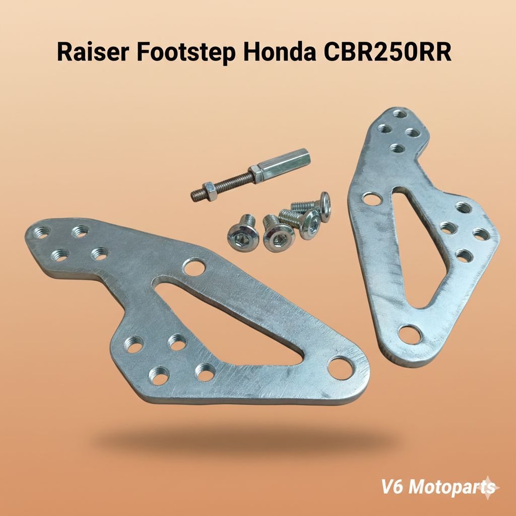 Raiser Footstep Honda CBR 250 RR / CBR250RR, Raiser peninggi footstep depan ala underbon motor CBR25