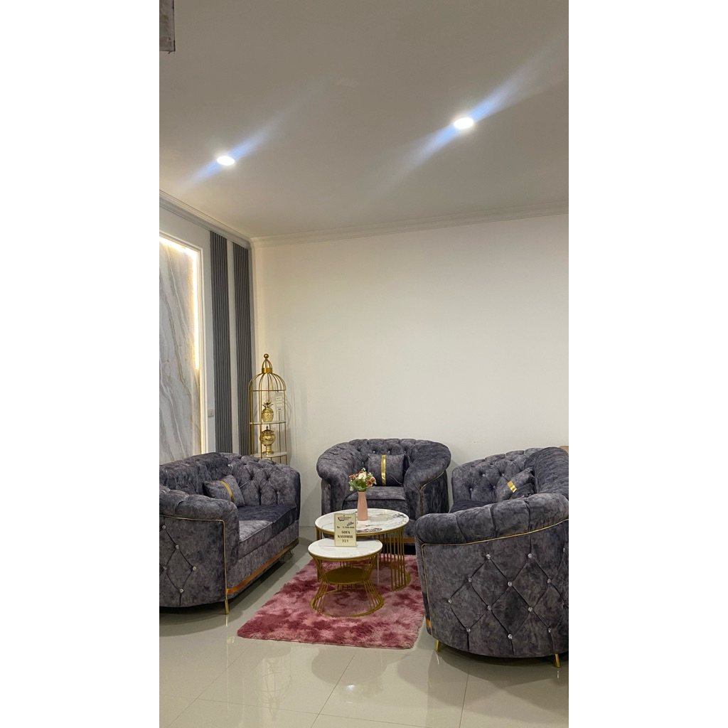 SOFA KHASMIR 321 - SOFA MINIMALIS 321 - GRATIS ONGKIR BANDAR LAMPUNG