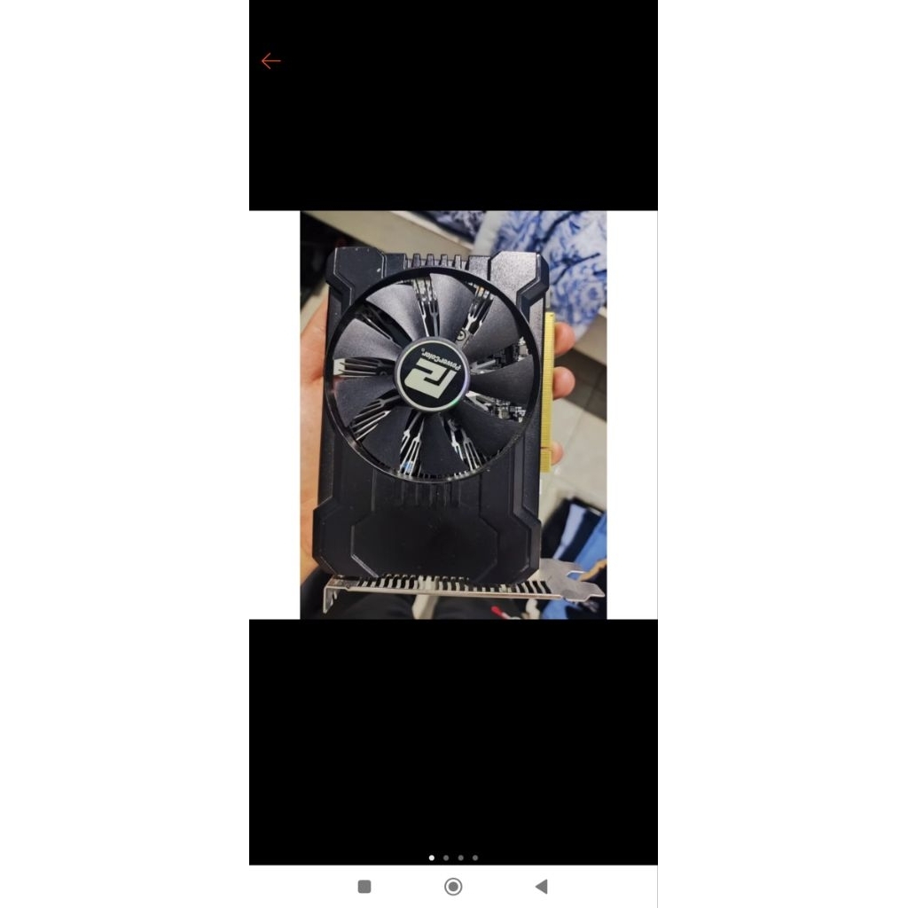 vga rx550 2gb bekas normal