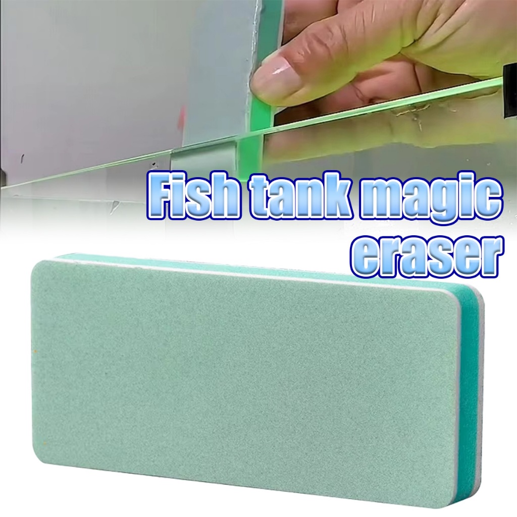 Spons aquarium pembersih kaca Kerak Lumut Kaca Busa Ajaib Magic Sponge