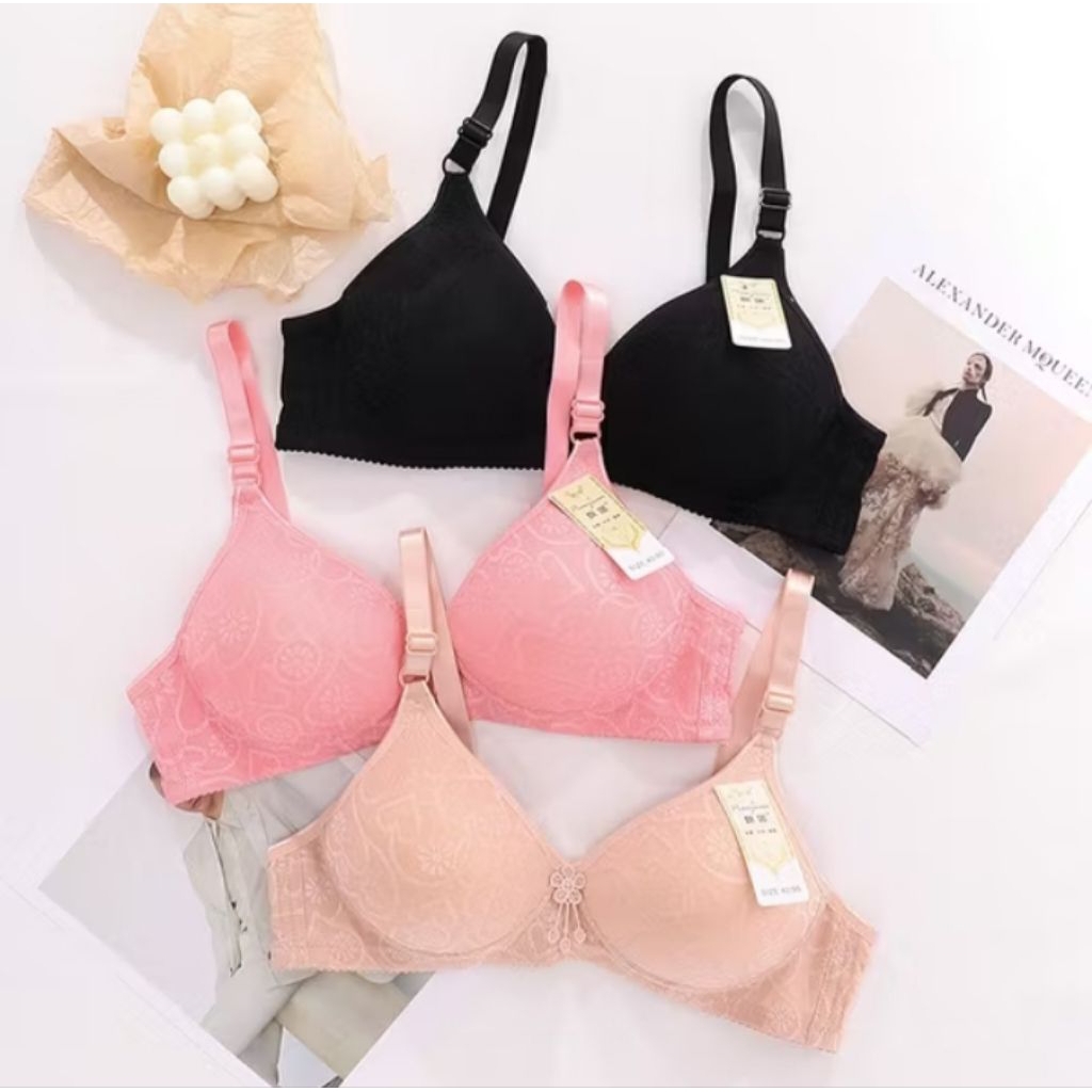 HARGA SPECIAL BH/Bra Wanita BUSA Ukuran Jumbo Tanpa Kawat, Nyaman Dipakai Seharian