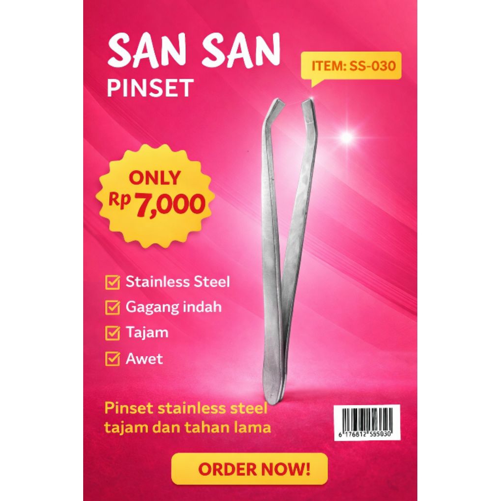 PINSET - JEPIT UBAN - JEPIT JENGGOT