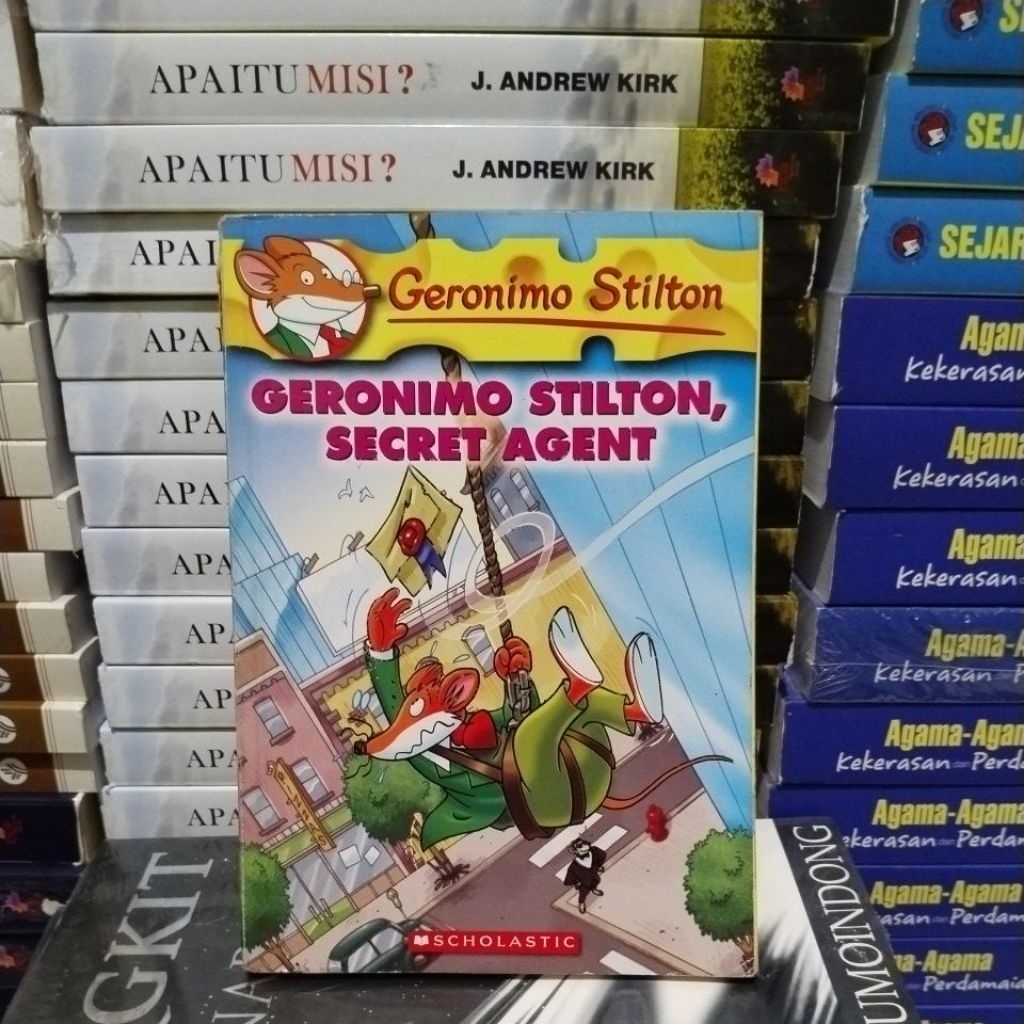 Novel Geronimo Stilton Geronimo Stilton, Secret Agent