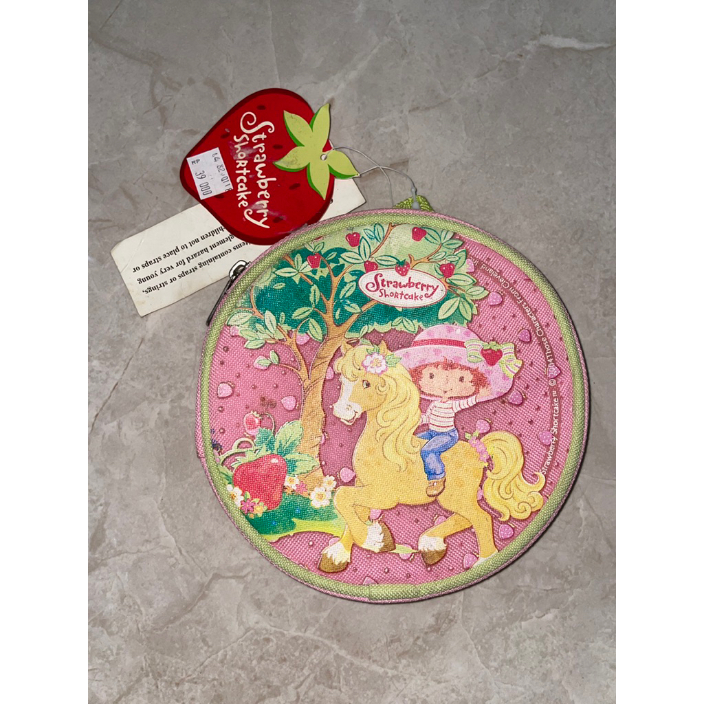 Strawberry Shortcake CD Kaset Wallet Pouch
