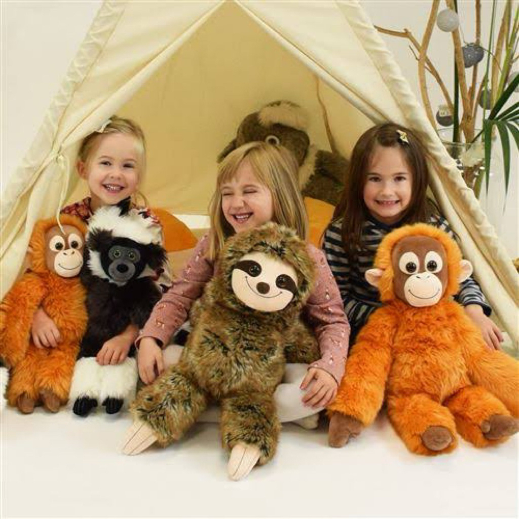 Boneka Sloth /Boneka Orang Utan / Boneka Monyet